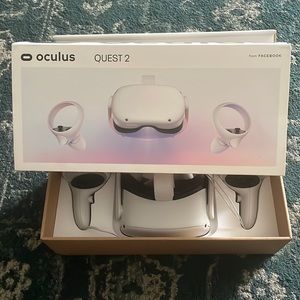This is the oculus Quest 2 with 256 GB (lots of memory)